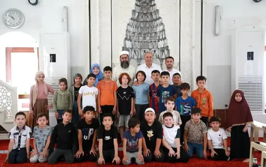 Alaca Belediye Başkanı Arslan'dan Yaz Kur'an Kursu Ziyareti