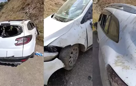 Hakkari'de Takla Atan Araçta 4 Yaralı
