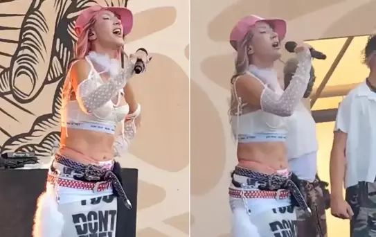 Hande Yener'in plaj konseri tarzına yorum yağdı: Pazarcı gibi olmuş