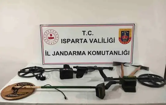 Isparta'da Şüpheli Malzemeler Ele Geçirildi