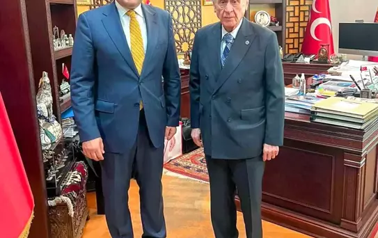 Şanlıurfa Belediye Başkanı Gülpınar, Devlet Bahçeli'yi Ziyaret Etti