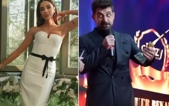 Ödül gecesinde ortalık karıştı! Lokman İn, Özge Ulusoy'u dolandırıcılıkla suçladı!