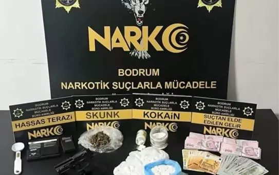 Kos'tan Bodrum'a Uyuşturucu Operasyonu