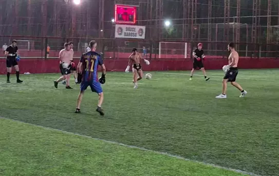 Düzce'de Futbol ve Boksta Eşsiz Maç