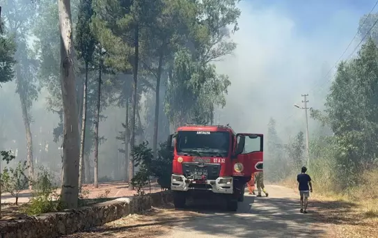 Aksu'daki Yangın Kontrol Altına Alındı