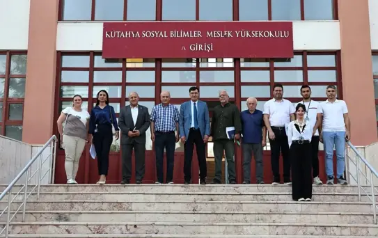 Kütahya Belediye Başkanı Kahveci, Ulaşım Projeleri İçin DPÜ'yü Ziyaret Etti