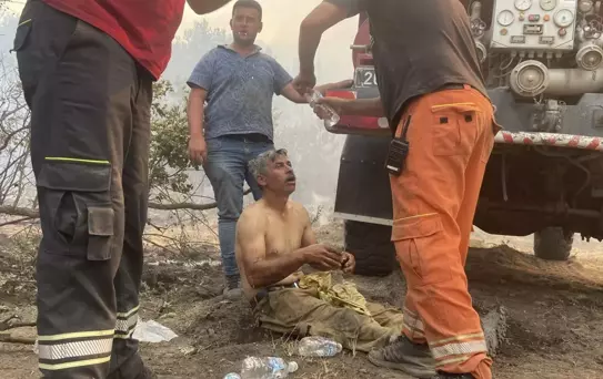 'Yanıyorum!' diyerek feryat eden orman işçisinin son hali