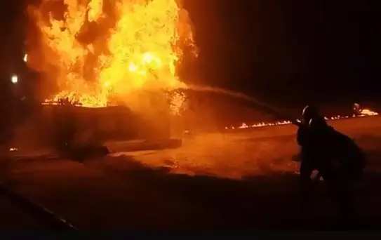 Diyarbakır'da sondaj sırasında yangın! Ölü ve yaralılar var