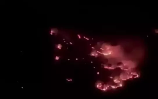 Elazığ'da Yangınla Mücadele