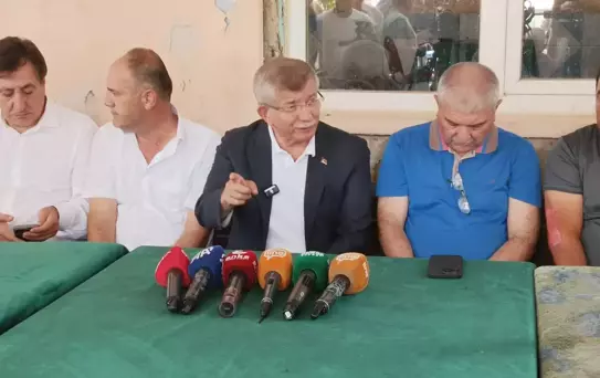 Davutoğlu'ndan Orman Yangını Açıklaması