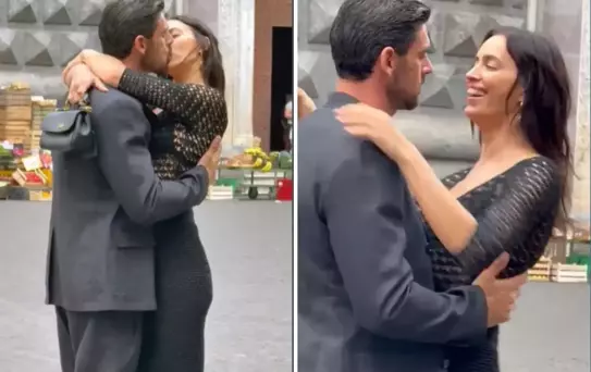Irina Shayk ve Michele Morrone sokak ortasında öpüştü! Aşk sandılar ama sebebi başka