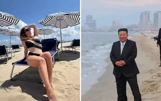 Kuzey Kore'nin 'Hayalet' tatil köyü Wonsan-Kalma ilk kez turist kabul etti