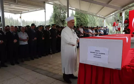 Şırnak'ta Şehit Düşen Jandarma Uzman Çavuş Mehmet Ali Yıldırım, Adana'da Defnedildi