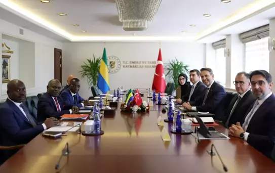 Bakan Bayraktar Gabon İle Enerji İşbirliği Görüşmesi Yaptı
