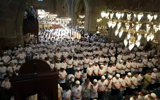 6 Bin Öğrenci, Ulu Cami'de Buluştu