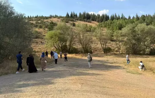 Boztepe'de Orman Yangınına Karşı Çevre Temizliği
