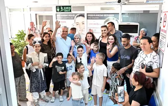 Muratpaşa'da sünnet olan çocuklar şölene hazırlanıyor
