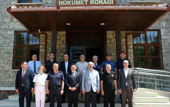 Vali Toraman'dan Gökçeada Kaymakamı Acar'a Ziyaret