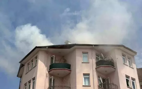 Akyurt'ta Bacada Yangın Çıktı, Kontrol Altına Alındı