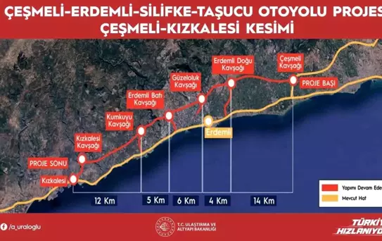 Mersin Turizmine Yeni Otoyol