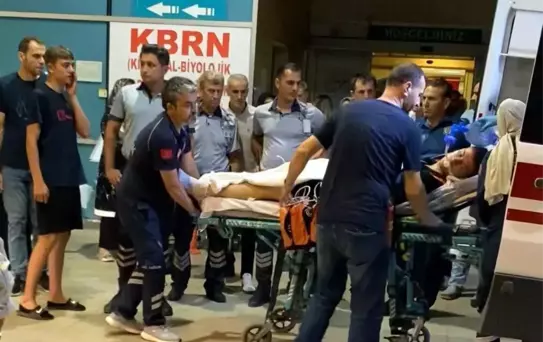 İnegöl'de Motosiklet ve Bisiklet Çarpıştı