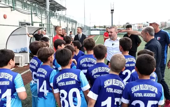 Sincan Belediyespor Yaz Futbol Okulu 2 Ağustos'ta Başlıyor