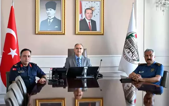 Manisa'da Güvenlik ve Asayiş Faaliyetleri Değerlendirildi