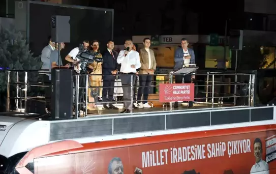 Özgür Özel, Aksaray'da Miting Yaptı