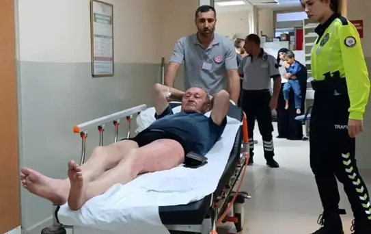 İnegöl'de Yaşlı Adam Kaynar Suya Maruz Kaldı