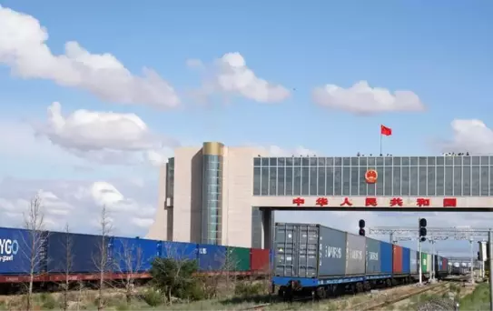 Erenhot Limanı'ndan 20.000 Yük Treni Geçti