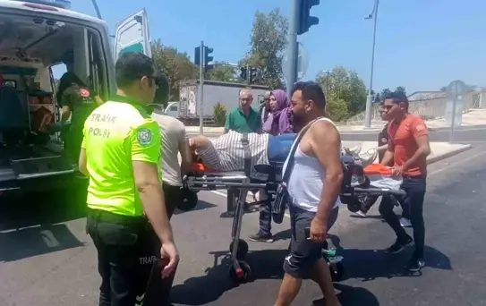 Manavgat'ta Trafik Kazası: Motosiklet Sürücüsü Yaralandı
