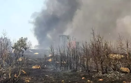 Şırnak'ta Yangın 7 Saatte Söndürüldü