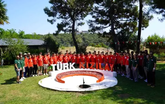 Türk Kızılay Gençlik Kampları 53 ilde 1000'den fazla öğrenciyi ağırladı
