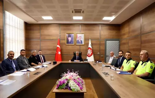 Niğde'de Güvenlik Toplantısı Yapıldı