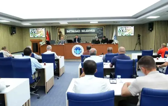 Battalgazi Belediyesi'nin Ağustos Ayı Olağan Toplantısı Gerçekleşti