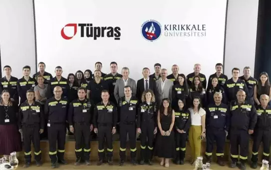 Kırıkkale Üniversitesi ve Tüpraş'tan Staj Programı Tamamlandı