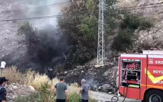 Balıklı Mahallesi'nde Yangın Panik Yarattı