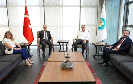 Manisa İnşaatçılar Çarşısı Projesi için Destek Ziyareti