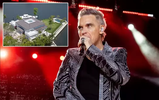 Robbie Williams'tan 1.3 milyarlık malikane! İçinde yok yok