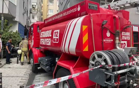 Şişli'de Kozmetik Dükkanında Yangın
