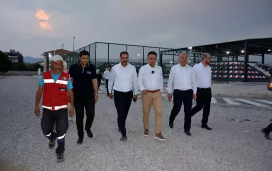Murat Baybatur Demirci'yi Ziyaret Etti