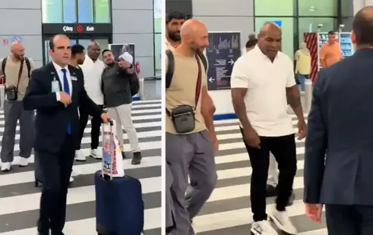 Efsane boksör Mike Tyson İstanbul'da