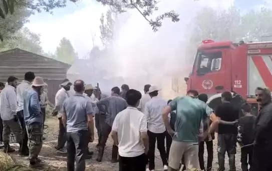 Yüksekova'da Yangın: Bin Bağ Ot Yandı