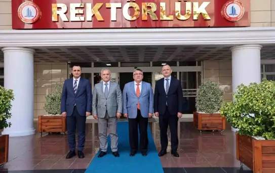 Rektör Özölçer, Vali Yardımcılarını Ağırladı