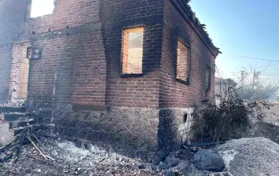 Bayramiç'te Orman Yangını Hasar Tespiti Başladı