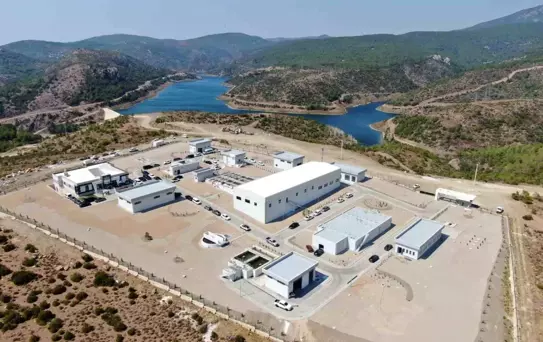 Çeşme'nin içme suyunu karşılayacak arıtma tesisi açıldı