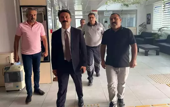 Kaymakam Aslan SGK'yı Ziyaret Etti