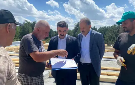 Arpaçay Kütük Evi'nin Yeniden İnşaatına Başlandı
