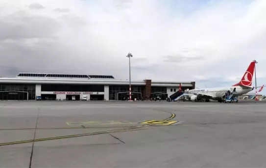 Erzurum Hava Limanı'nda Uçuş ve Yolcu Artışı