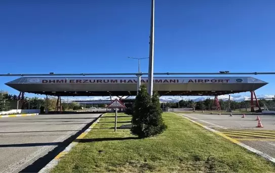 Erzurum Havalimanı İstatistikleri Açıklandı